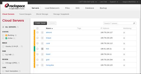 my rackspace